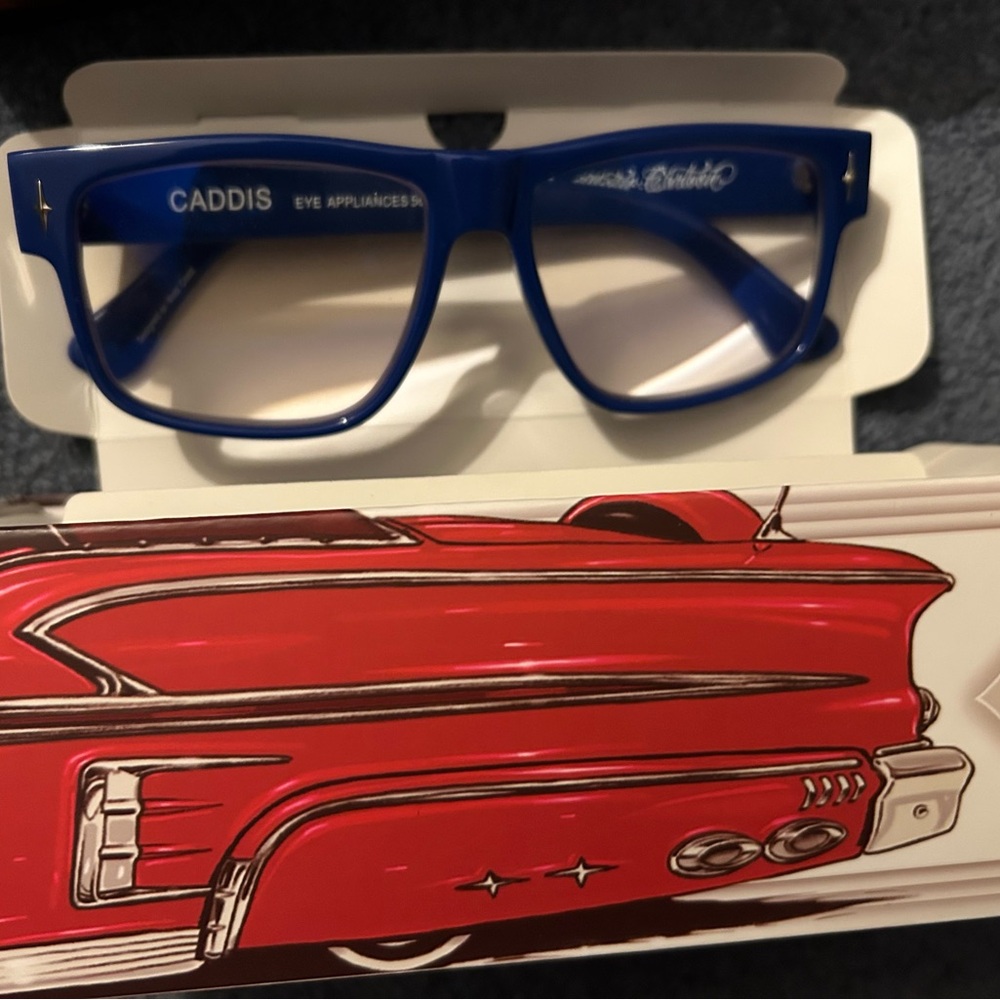 Caddis Mister Cartoon bluescreen/reading glasses 2.50 unisex, original materials